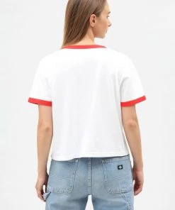 Dickies Ladies Hellier T-Shirt Red