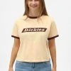 New In Dickies Dames Hellier T-Shirt Peach