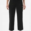 New In Dickies Womens Chokio Herringbone Trousers Black