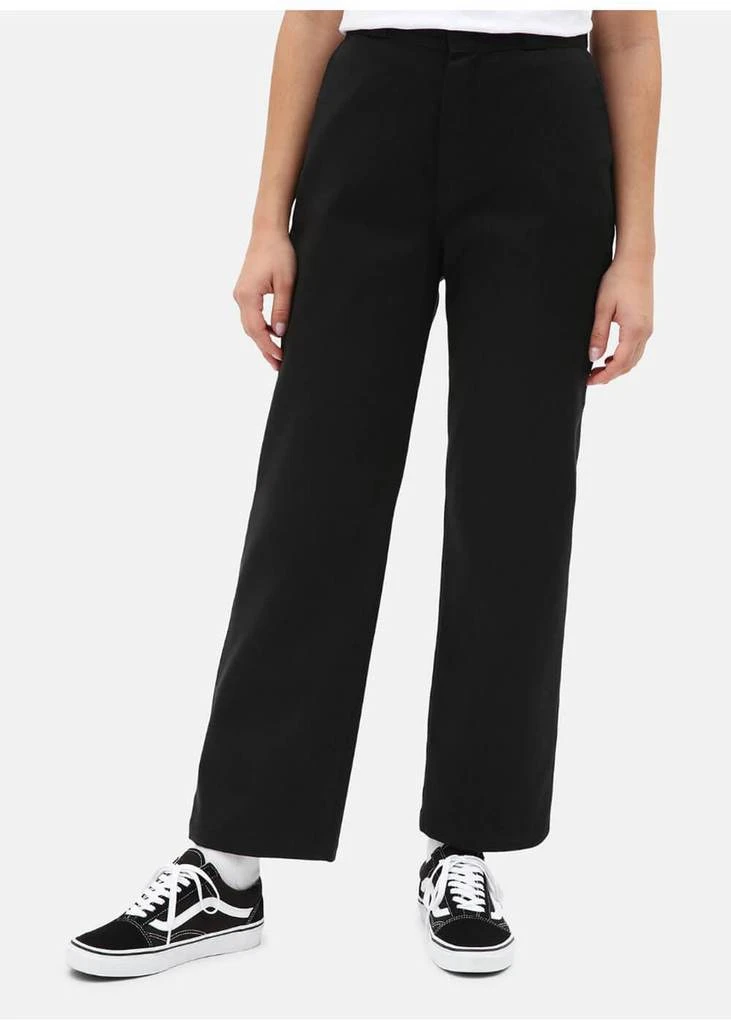 Dickies Womens Elizaville Trousers In Black New In