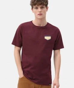 Dickies Men Timberlane T-Shirt Maroon