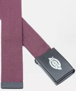 Dickies Orcutt Webbing Belt Maroon New In