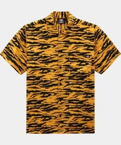 Dickies Mens Quamba Cadnium Shirt Yellow New In