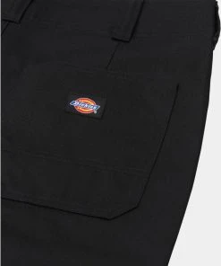 Dickies Mens Funkley Herringbone Shorts Black New In
