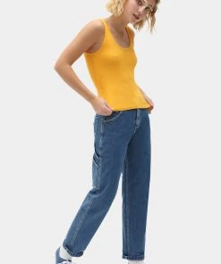 Dickies Women Mapleton Tank Top Cadnium Yellow