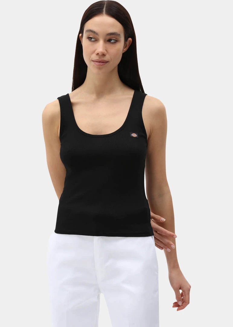 Dickies Women Mapleton Tank Top Black New In