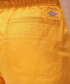 Dickies Women Victoria 70's Shorts Cadnium Yellow
