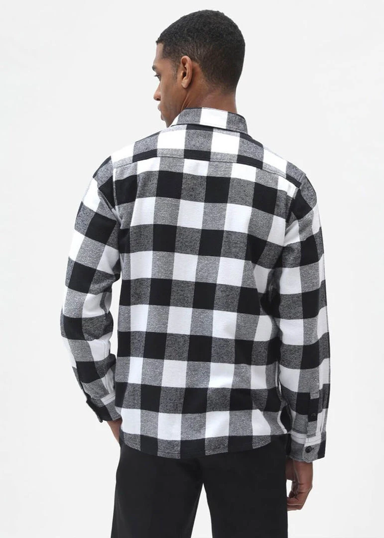 Dickies Men Sacramento Shirt Black New In