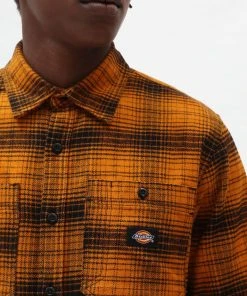 Dickies Heren Evansville Shirt Pumpkin Spice
