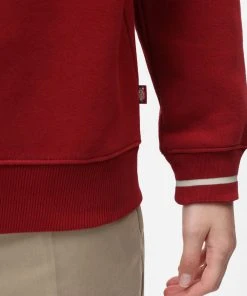 Dickies Womens Saxman Sweater Biking Red New In