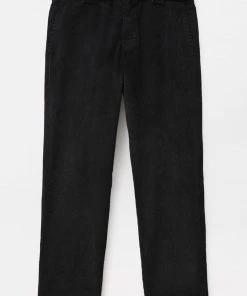New In Dickies Womens 874 Crop Corduroy Trousers Black