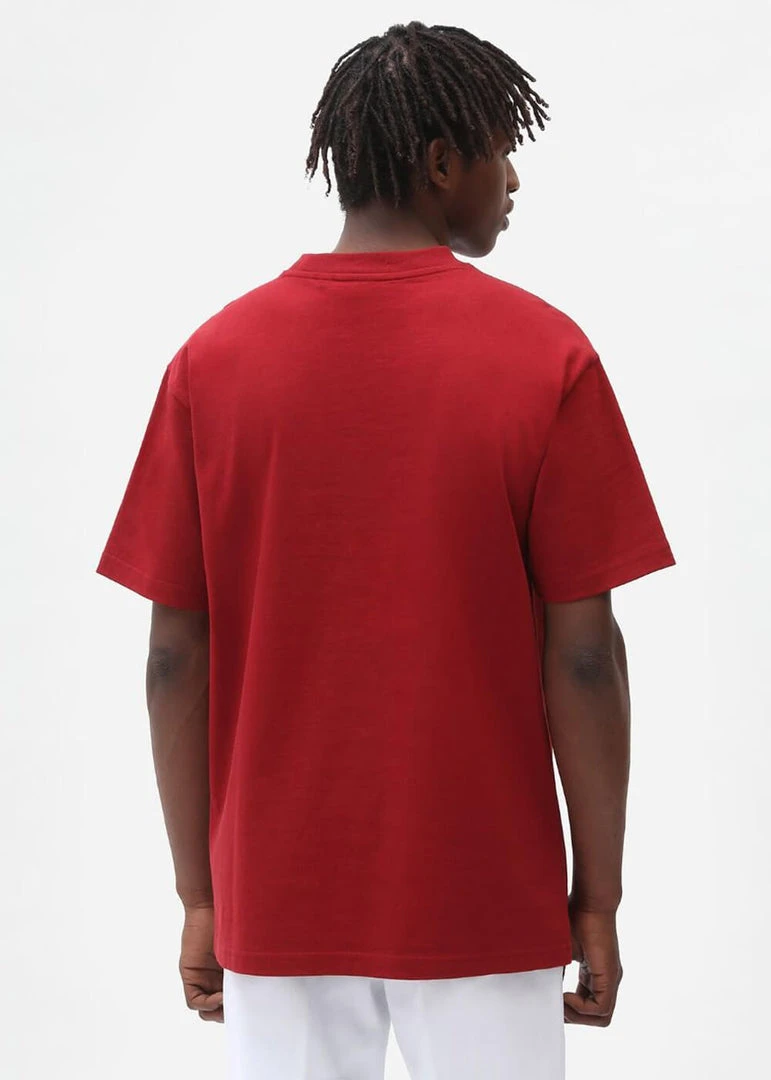 Dickies Mens Saxman T-Shirt Biking Red New In