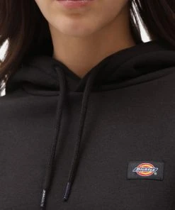 Dickies Women Oakport Cropped Hoodie Black