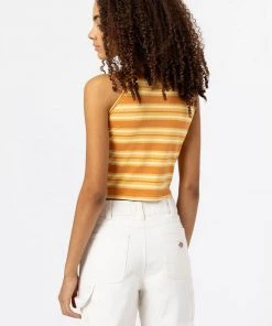 Dickies Womens Lynnwood Vest Top Pale Banana Yellow