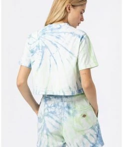 Dickies Damen Seatac T-Shirt Celadon Green New In