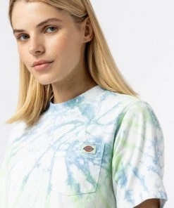 Dickies Damen Seatac T-Shirt Celadon Green New In