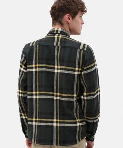 Dickies Mens Prestonburg Shirt Olive Green