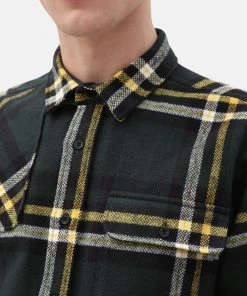 Dickies Mens Prestonburg Shirt Olive Green