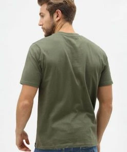 New In Dickies Mens Horseshoe T-Shirt Olive Green