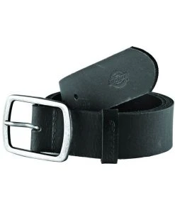 Dickies Eagle Lake Leather Belt Black New In
