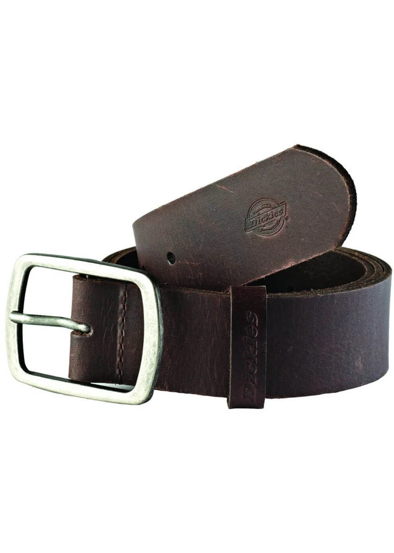 Dickies Eagle Lake Leather Belt Brown New In