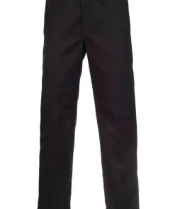Dickies Mens 873 Slim Straight Chino Trousers Black
