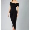 New In Diva Catwalk Vegas 50's Midi Dress Black