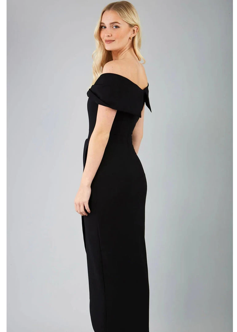 New In Diva Catwalk Vegas 50's Midi Dress Black