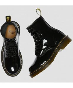Dr. Martens 1460 Patent Patent Boots Black