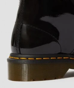 Dr. Martens 1460 Patent Patent Boots Black