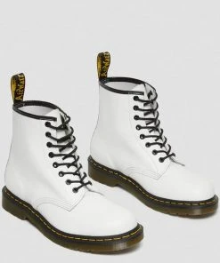 New In Dr. Martens 1460 Smooth Boots White