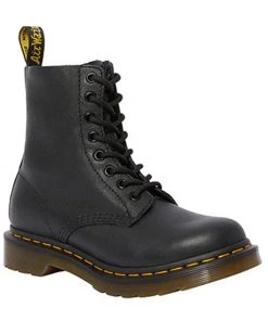 Dr. Martens 1460 Pascal Virginia Soft Leather Boots Black