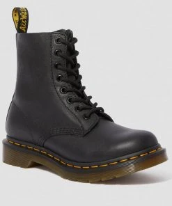 Dr. Martens 1460 Pascal Virginia Soft Leather Boots Black
