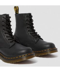 Dr. Martens 1460 Pascal Virginia Soft Leather Boots Black