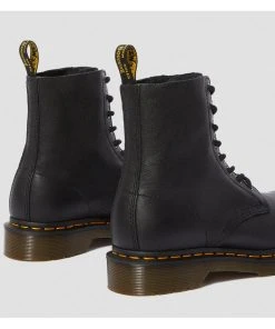 Dr. Martens 1460 Pascal Virginia Soft Leather Boots Black