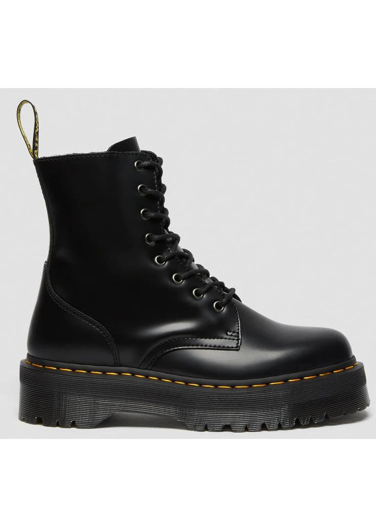 Dr. Martens Jadon Smooth Lace-up Boots Black New In