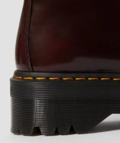 Dr. Martens Vegan Jadon Boots Red New In