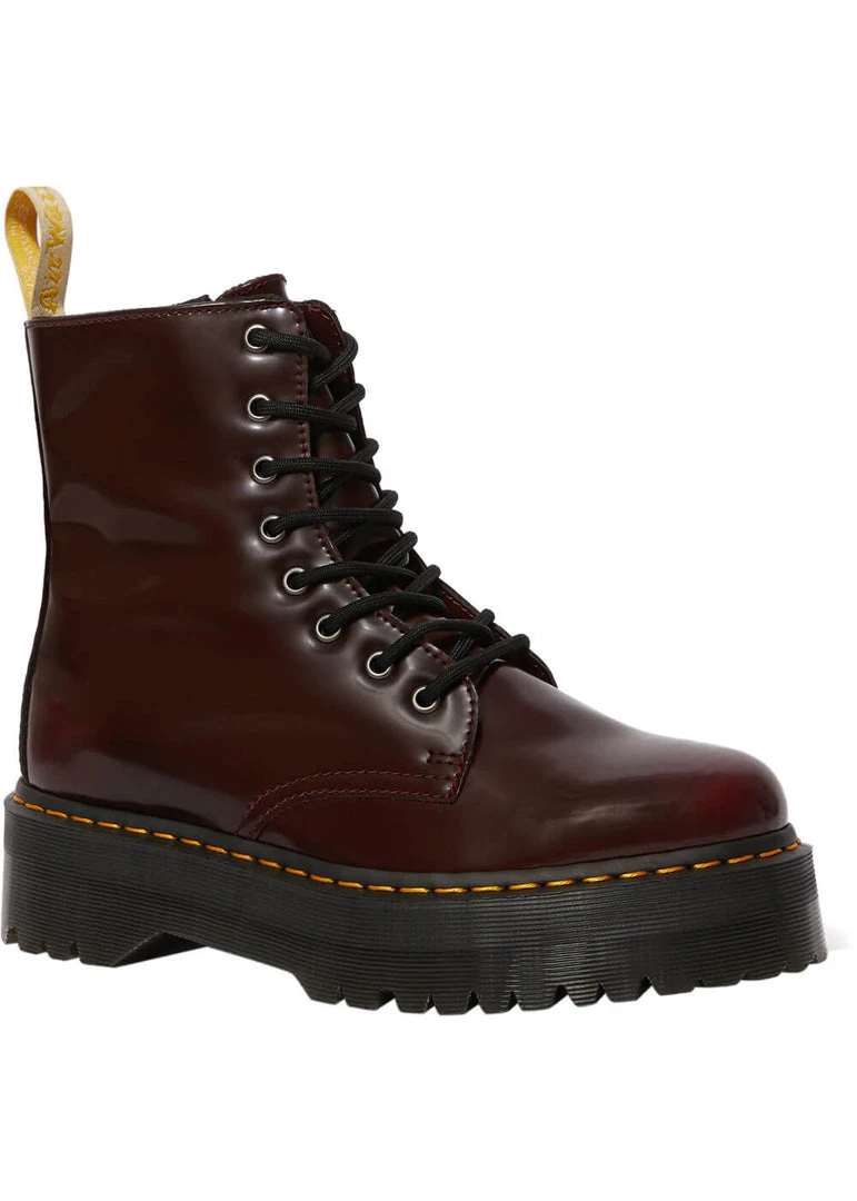 Dr. Martens Vegan Jadon Boots Red New In