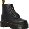 Dr. Martens Sinclair Nappa Leather Platform Boots Black New In