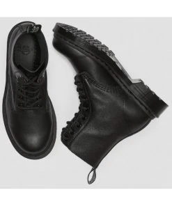 Dr. Martens 1460 Pascal Virginia Mono Boots Smooth Black