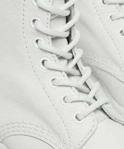 Dr. Martens 1460 Pascal Mono Virginia Soft Leather Boots White