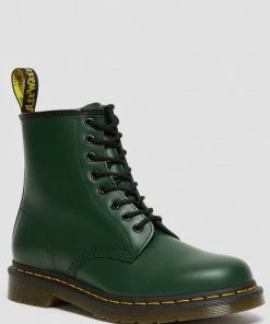 New In Dr. Martens 1460 Smooth Boots Green