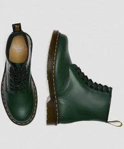 New In Dr. Martens 1460 Smooth Boots Green