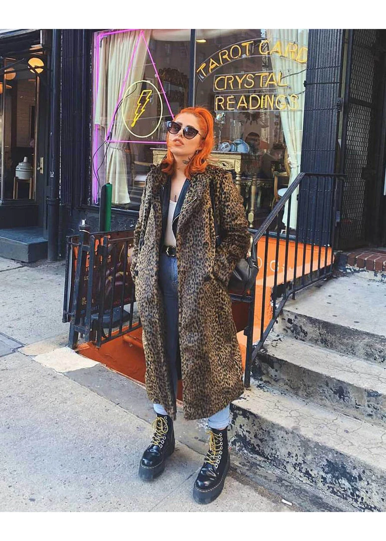 Dr. Martens Jadon Max Buttero Leather Platform Boots Black New In