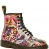 New In Dr. Martens 1460 CBGB Backhand Boots Multi