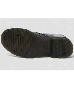 New In Dr. Martens 1460 Patent Croc Boots Black