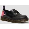 Dr. Martens Black Sabbath 1461 Paranoid Leather Shoes Black New In