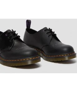 Dr. Martens Black Sabbath 1461 Paranoid Leather Shoes Black New In