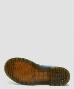 Dr. Martens 1460 Pascal Virginia Soft Leather Boots Mid Blue New In