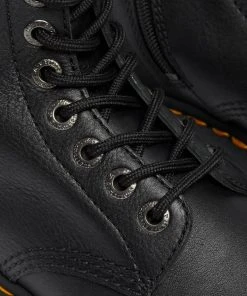 Dr. Martens 1B60 Bex Pisa 20-Gaats Platform Boots Black New In